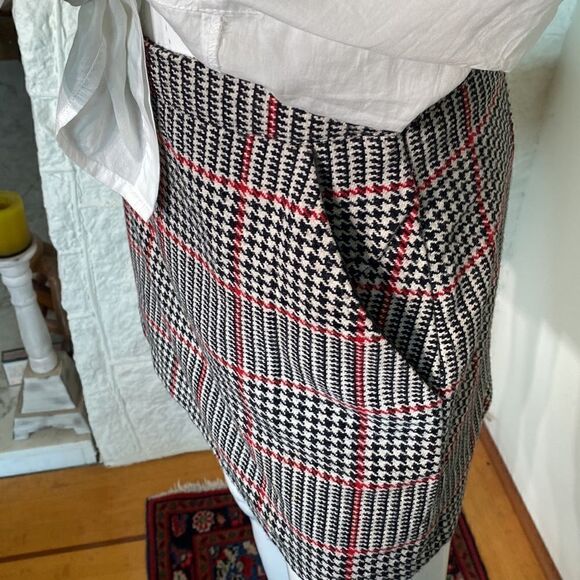 Forever 21 Skort Houndstooth Wool Blend - Picture 7 of 16